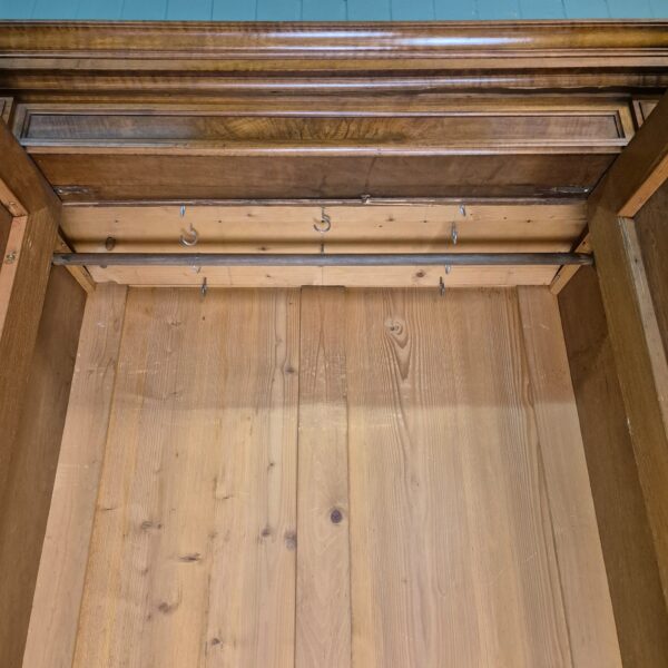 Kleiderschrank Schrank Gründerzeit 1880 Nussbaum – Bild 10