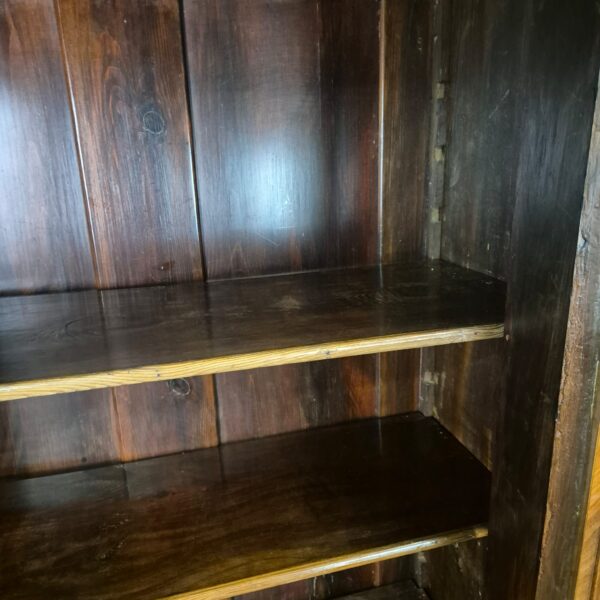 Vitrine Geschirrschrank Louis Philippe 1860 Mahagoni – Bild 9