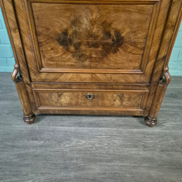 Vitrine Geschirrschrank Louis Philippe 1860 Mahagoni – Bild 2