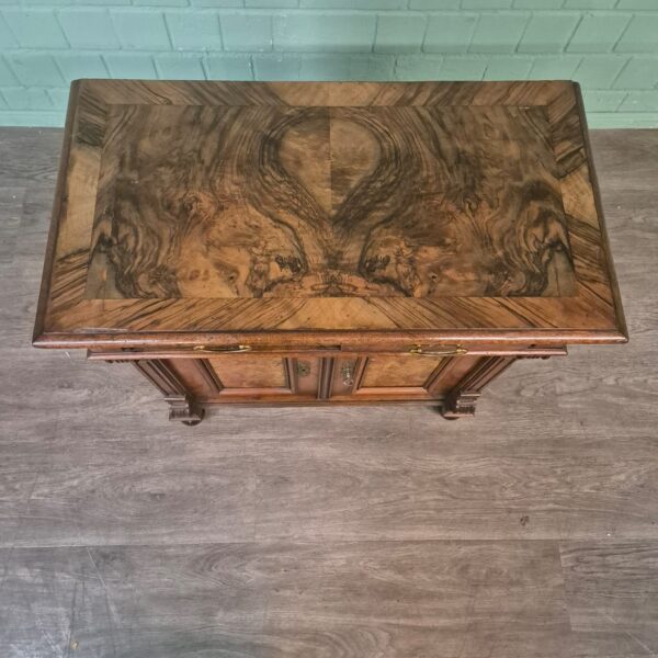 Anrichte Halbschrank Gründerzeit 1880 Nussbaum – Bild 6