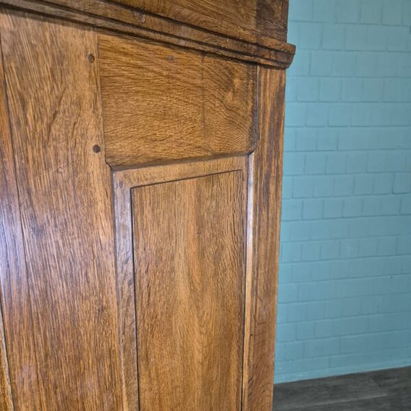 Kleiderschrank Schrank Biedermeier 1820 Eiche – Bild 6