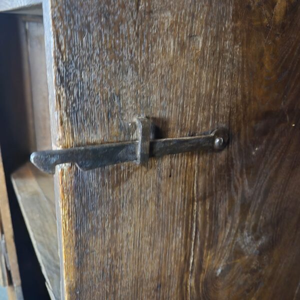 Kleiderschrank Schrank Biedermeier 1820 Eiche – Bild 13