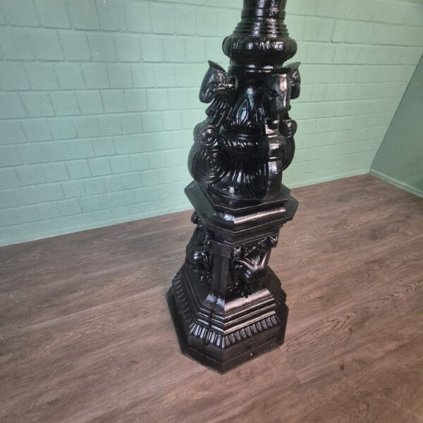 Laterne Gartenlampe Gusseisen Schwarz 3,00 m – Bild 15