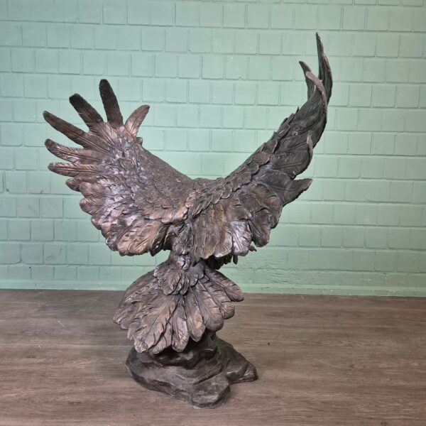 Skulptur Dekoration Adler Bronze 1,03 m – Bild 6