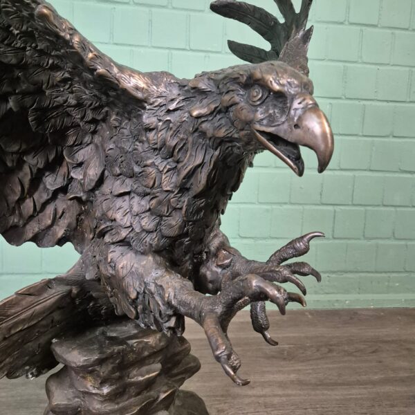 Skulptur Dekoration Adler Bronze 1,03 m – Bild 13
