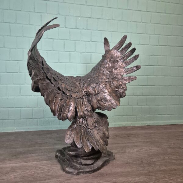 Skulptur Dekoration Adler Bronze 1,03 m – Bild 4
