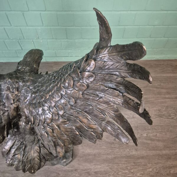 Skulptur Dekoration Adler Bronze 1,03 m – Bild 11
