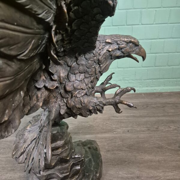 Skulptur Dekoration Adler Bronze 1,03 m – Bild 12