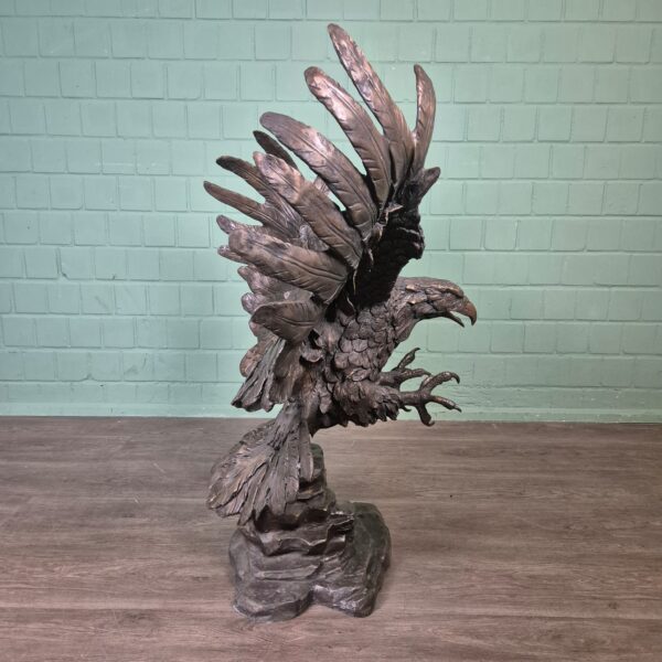 Skulptur Dekoration Adler Bronze 1,03 m – Bild 5