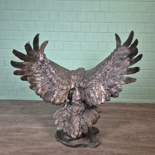Skulptur Dekoration Adler Bronze 1,03 m – Bild 7