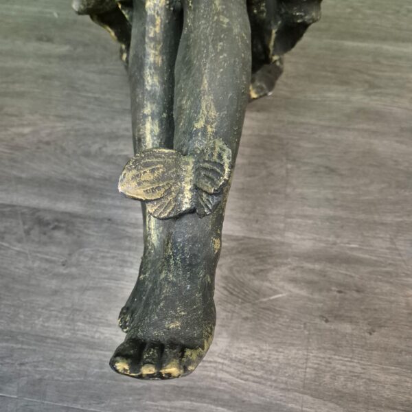 Skulptur Dekoratin Set Elfen Bronze 0,88 m – Bild 3