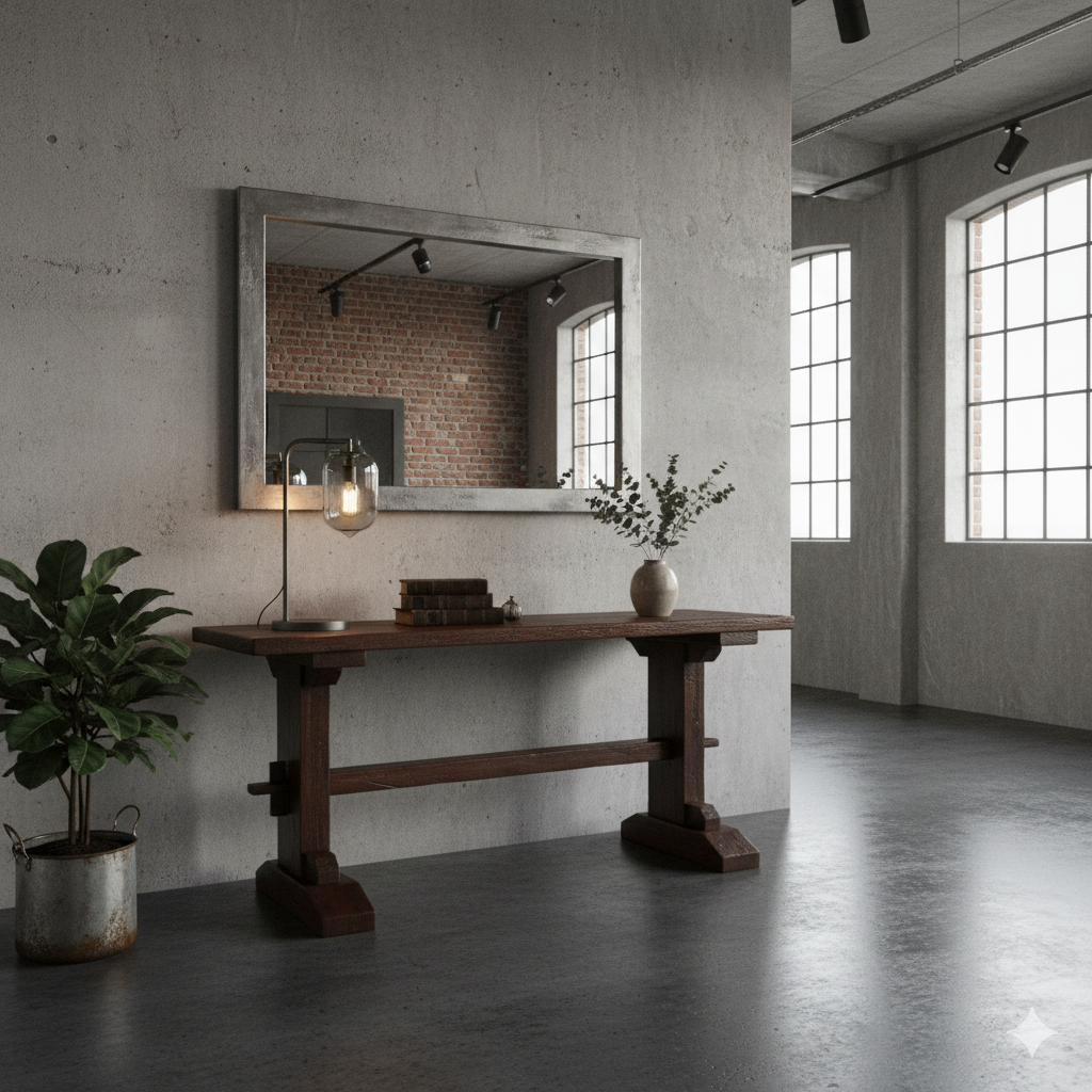 Wandtisch Sideboard Eiche 1,50 m – Bild 2