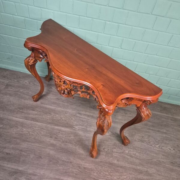 Wandtisch Konsolentisch Neubarock Mahagoni – Bild 9