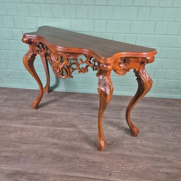Wandtisch Konsolentisch Neubarock Mahagoni – Bild 6