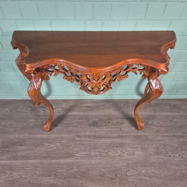 Wandtisch Konsolentisch Neubarock Mahagoni – Bild 3