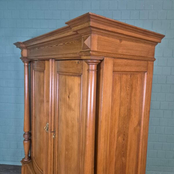 Schrank Kleiderschrank Gründerzeit 1880 Kiefer – Bild 8