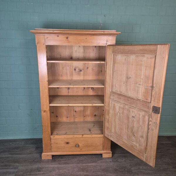 Schrank Kleiderschrank Biedermeier 1850 Kiefer – Bild 6