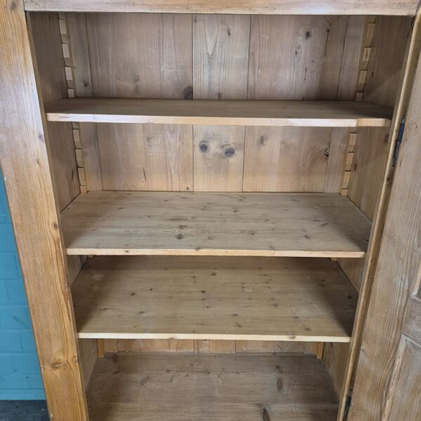 Schrank Kleiderschrank Biedermeier 1850 Kiefer – Bild 7