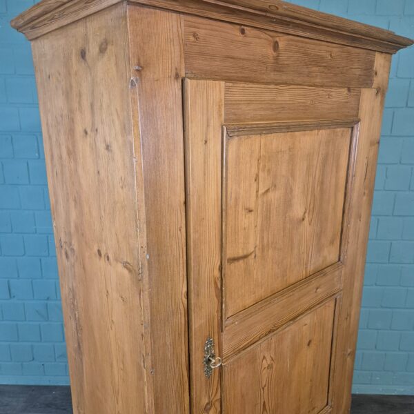 Schrank Kleiderschrank Biedermeier 1850 Kiefer – Bild 5