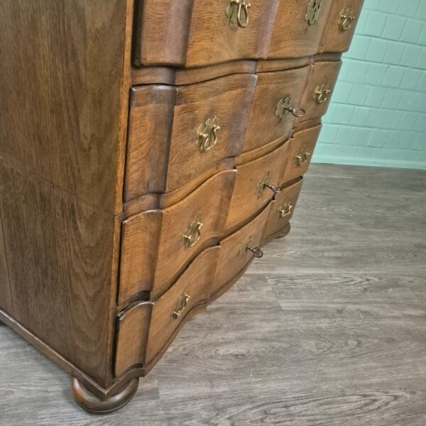 Barockkommode Kommode Barock 1770 Eiche – Bild 7
