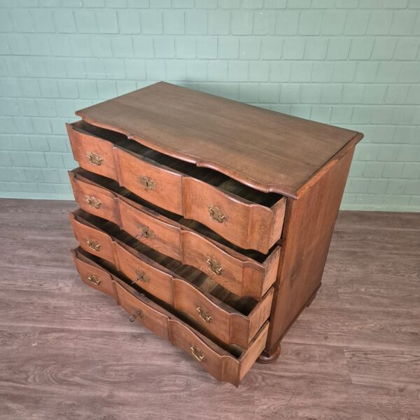 Barockkommode Kommode Barock 1770 Eiche – Bild 12