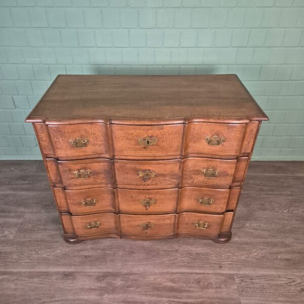 Barockkommode Kommode Barock 1770 Eiche – Bild 2