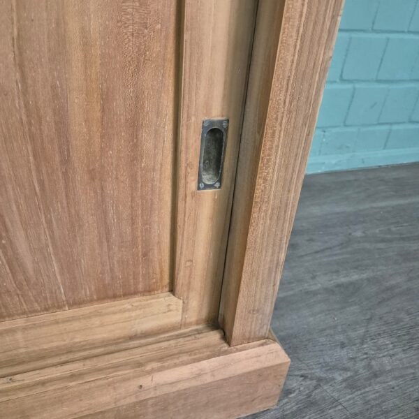 Vitrine Bücherschrank Teakholz 1,20 m – Bild 10