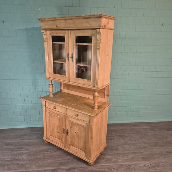Buffetschrank Schrank Gründerzeit 1880 Kiefer – Bild 3