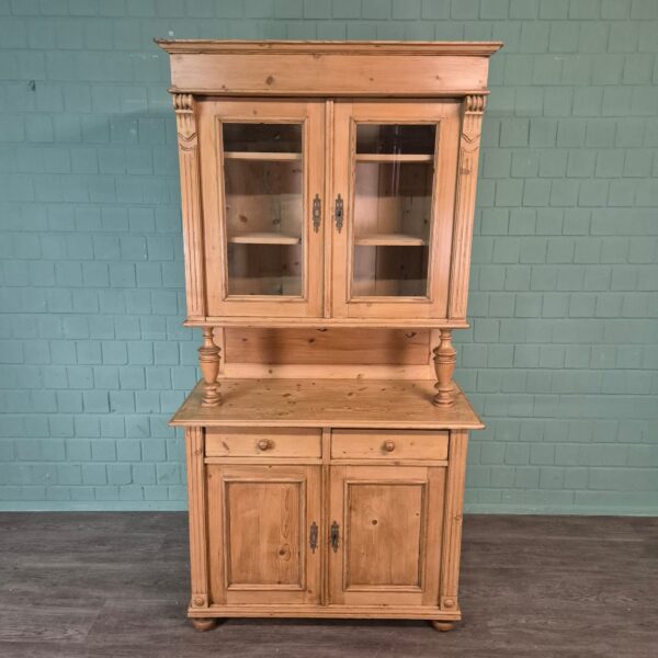 Buffetschrank Schrank Gründerzeit 1880 Kiefer – Bild 2