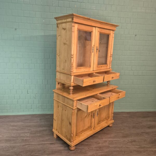 Buffetschrank Schrank Gründerzeit 1880 Kiefer – Bild 13
