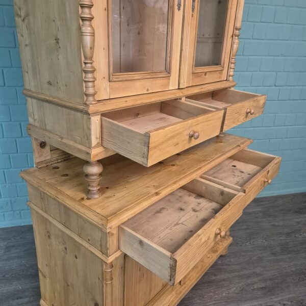 Buffetschrank Schrank Gründerzeit 1880 Kiefer – Bild 14