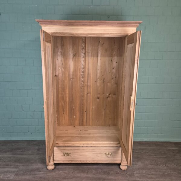 Schrank Kleiderschrank Jugendstil 1900 Kiefer – Bild 12