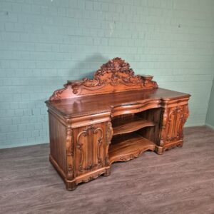Kredenz Anrichte Gründerzeit 1880 Nussbaum