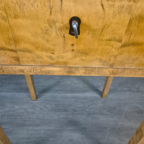 Nähtisch Biedermeier 1820 Birke – Bild 7