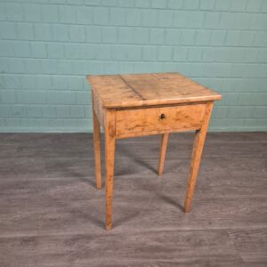 Nähtisch Biedermeier 1820 Birke
