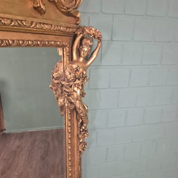 Barockspiegel Wandspiegel Barockstil Gold 1,20 m x 2,44 m – Bild 15