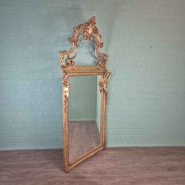 Barockspiegel Wandspiegel Barockstil Gold 1,20 m x 2,44 m