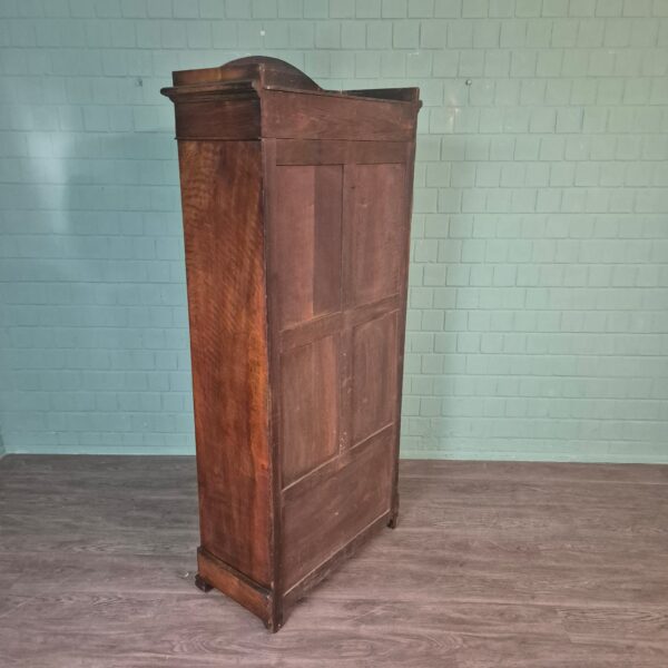 Vitrine Geschirrschrank Spätbiedermeier 1850 Nussbaum – Bild 16