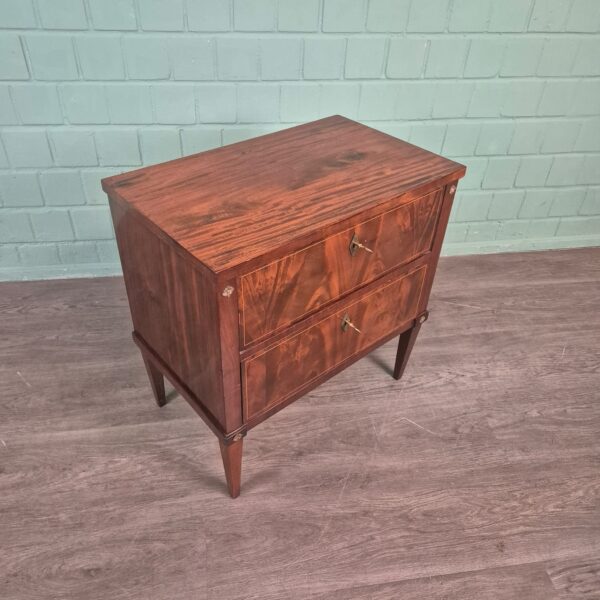 Kommode Biedermeier 1840 Mahagoni