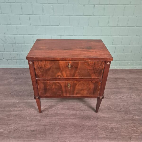 Kommode Biedermeier 1840 Mahagoni – Bild 2