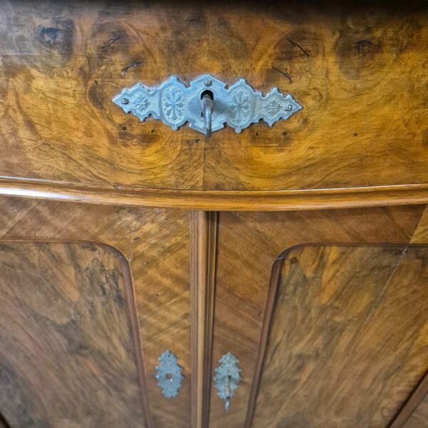 Anrichte Halbschrank Louis Philippe 1860 Nussbaum – Bild 8