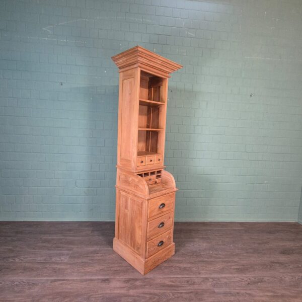 Schrank Hochschrank Teakholz 0,67 m