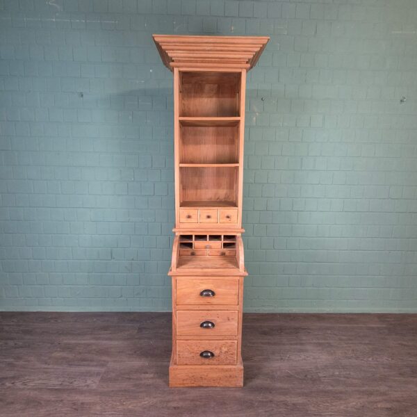 Schrank Hochschrank Teakholz 0,67 m – Bild 2