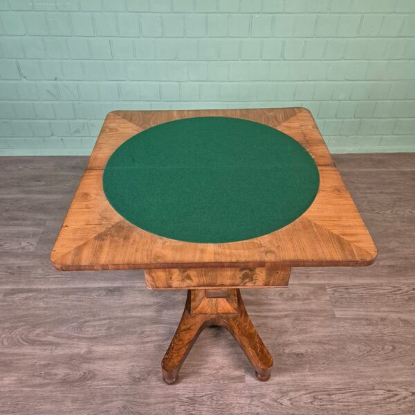 Klapptisch Spieltisch Biedermeier 1820 Mahagoni – Bild 9