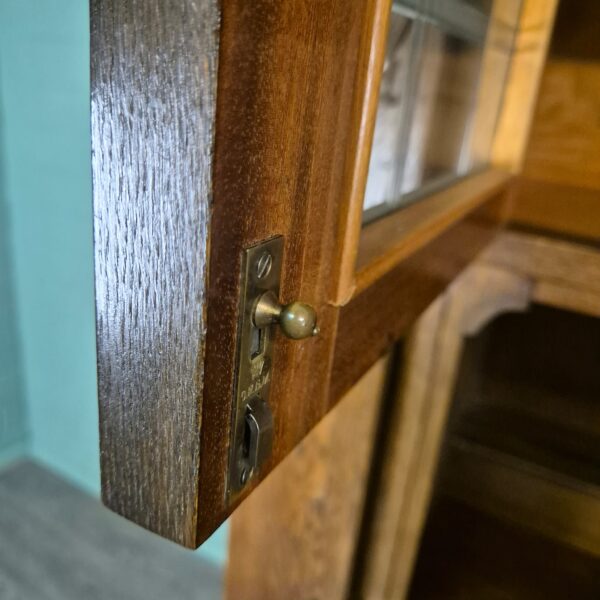 Buffetschrank Schrank Jugendstil 1910 Eiche – Bild 20