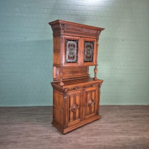 Buffetschrank Schrank Gründerzeit 1880 Eiche