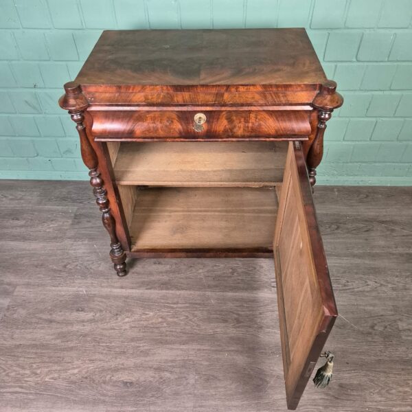Beistellschrank Anrichte Biedermeier 1850 Mahagoni – Bild 13
