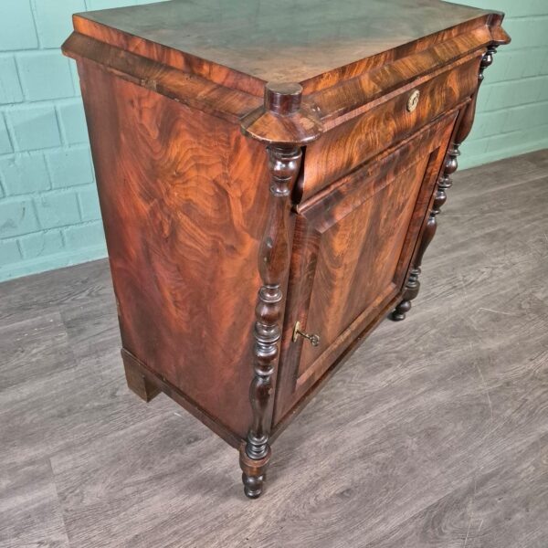 Beistellschrank Anrichte Biedermeier 1850 Mahagoni – Bild 8
