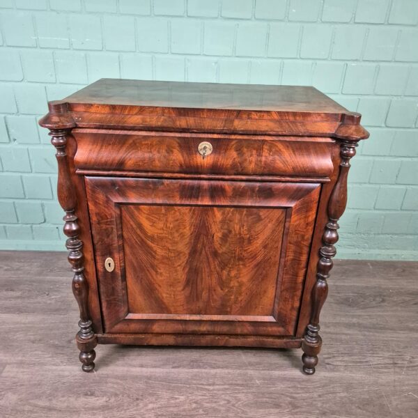 Beistellschrank Anrichte Biedermeier 1850 Mahagoni – Bild 3