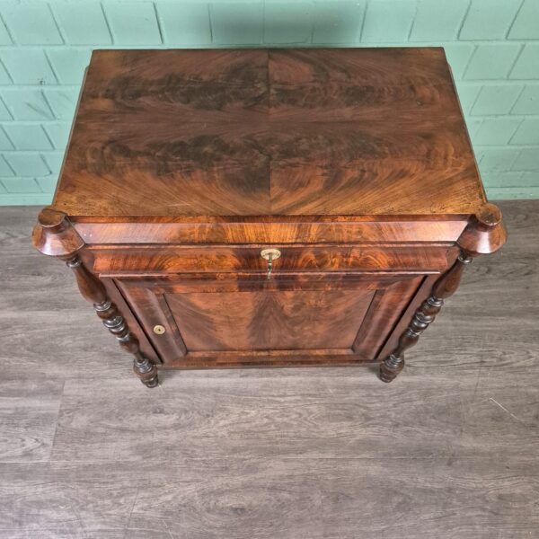 Beistellschrank Anrichte Biedermeier 1850 Mahagoni – Bild 5